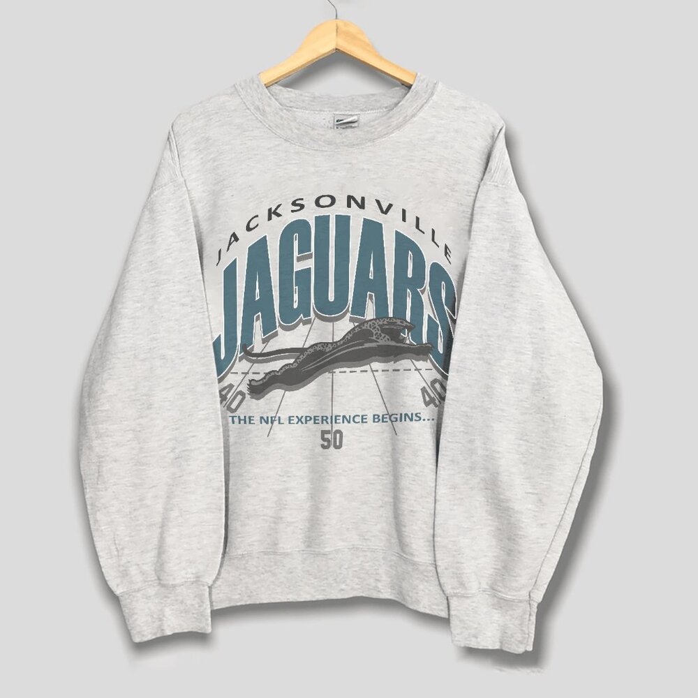 Vintage Jacksonville Jaguars Football Sweatshirt, NFL Jacksonville Jaguars Shirt